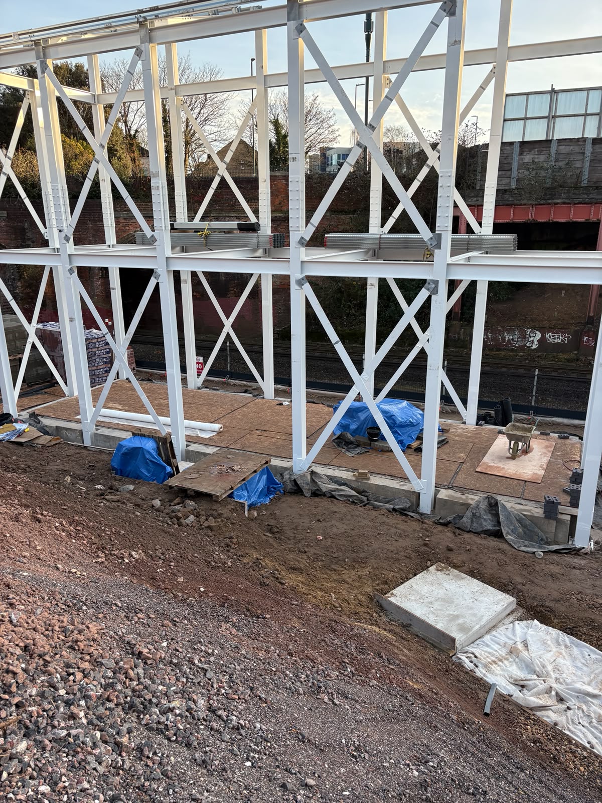 On-Site Steel Frame
